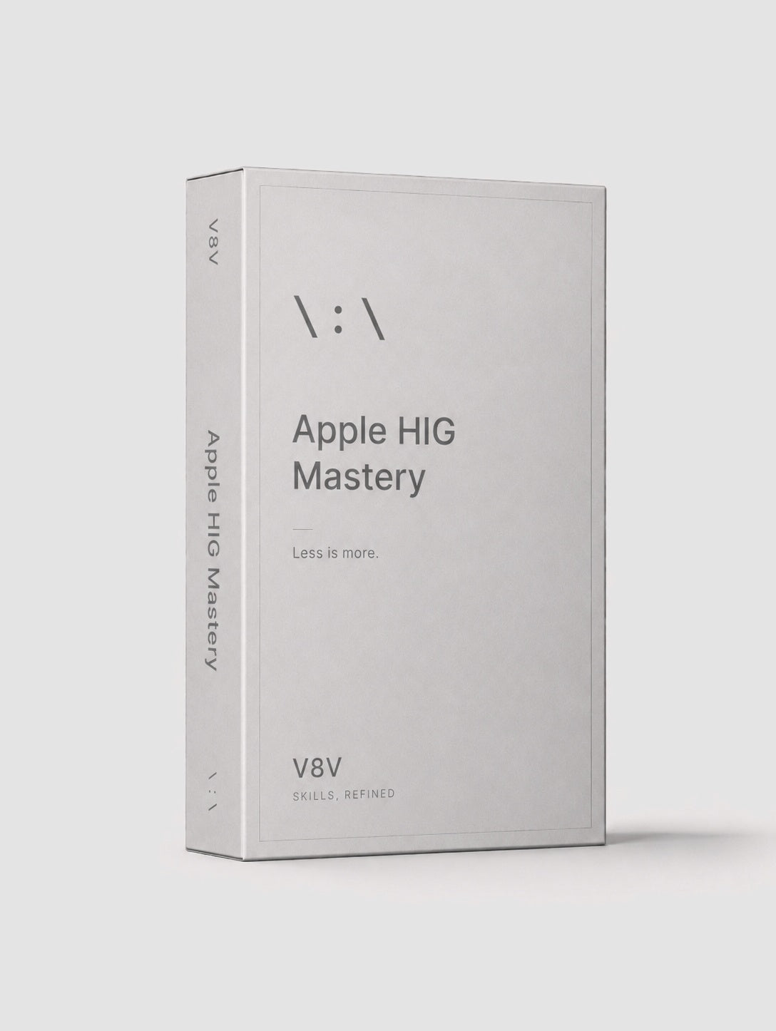 V8V Apple HIG Mastery skill bundle box cover