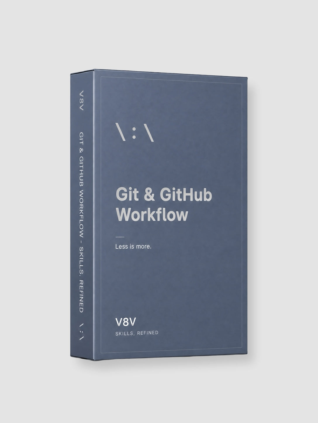 V8V Git and GitHub Workflow skill bundle box cover