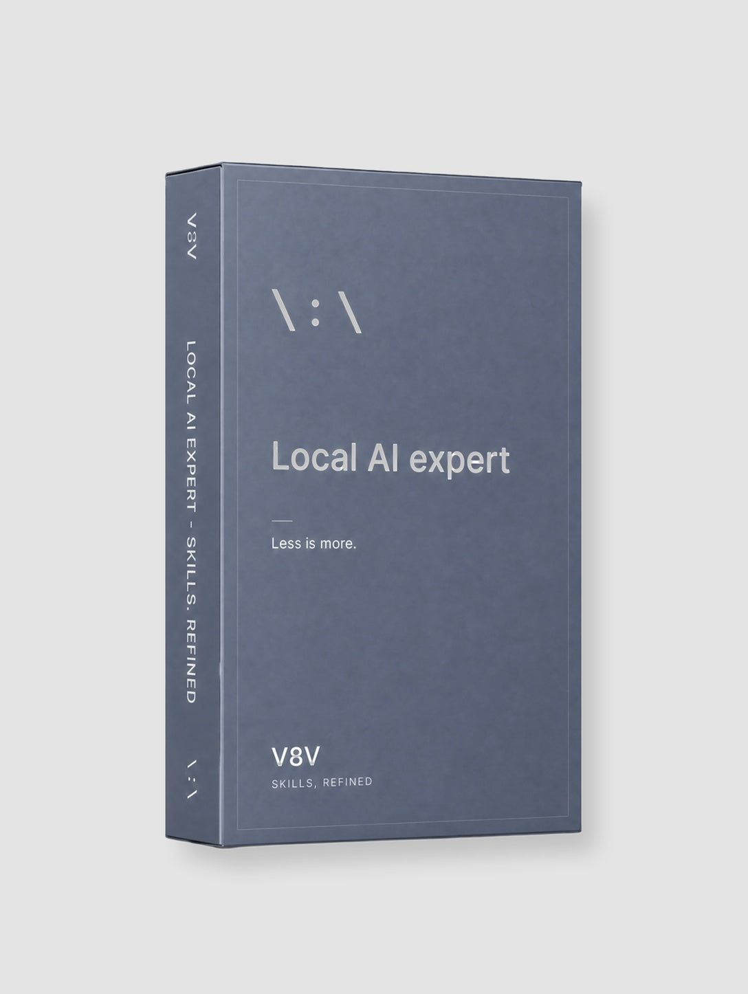V8V Local AI Expert skill bundle box cover